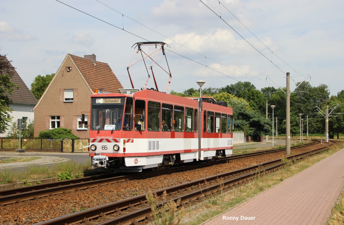 Котбус, Tatra KT4D № 65; Котбус — Юбилей: 40 лет трамвайным вагонам Татра КТ4Д в Котбусе (20.07.2019)