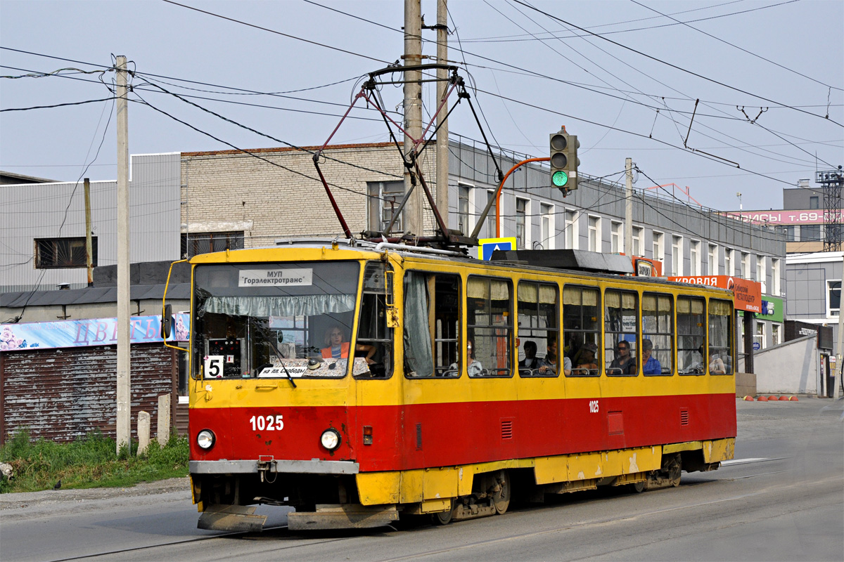 Barnaul, Tatra T6B5SU nr. 1025