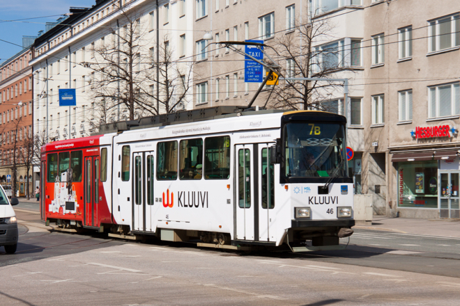 Хельсинки — Эспоо, Valmet NRV1 № 46 Хельсинки — Эспоо, Valmet NRV1 № 46