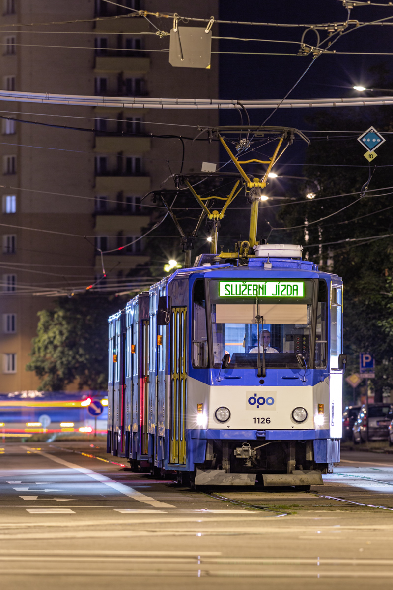 Острава, Tatra T6A5 № 1126; Острава — Colours of Ostrava 2019 — тройники.