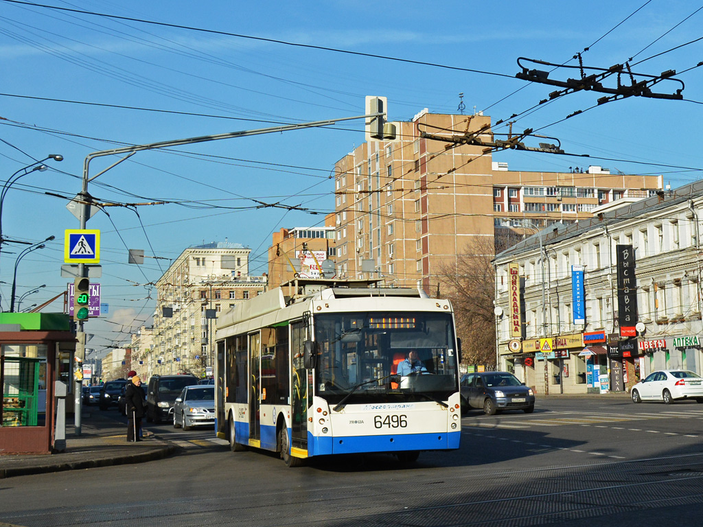 Москва, Тролза-5265.00 «Мегаполис» № 6496