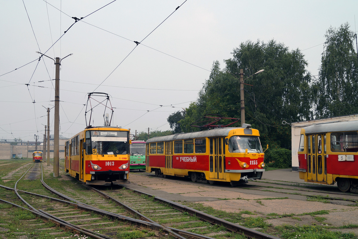 Barnaul, Tatra T6B5SU Nr. 1013; Barnaul, Tatra T3SU Nr. 1155