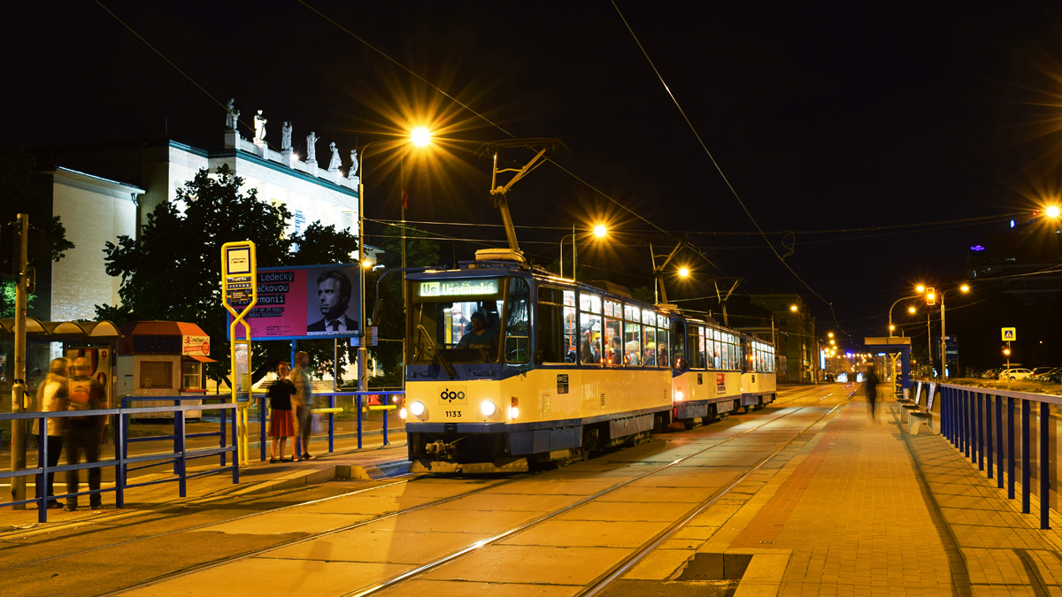 Острава, Tatra T6A5 № 1133; Острава, Tatra T6A5 № 1130; Острава, Tatra T6A5 № 1129; Острава — Colours of Ostrava 2019 — тройники.