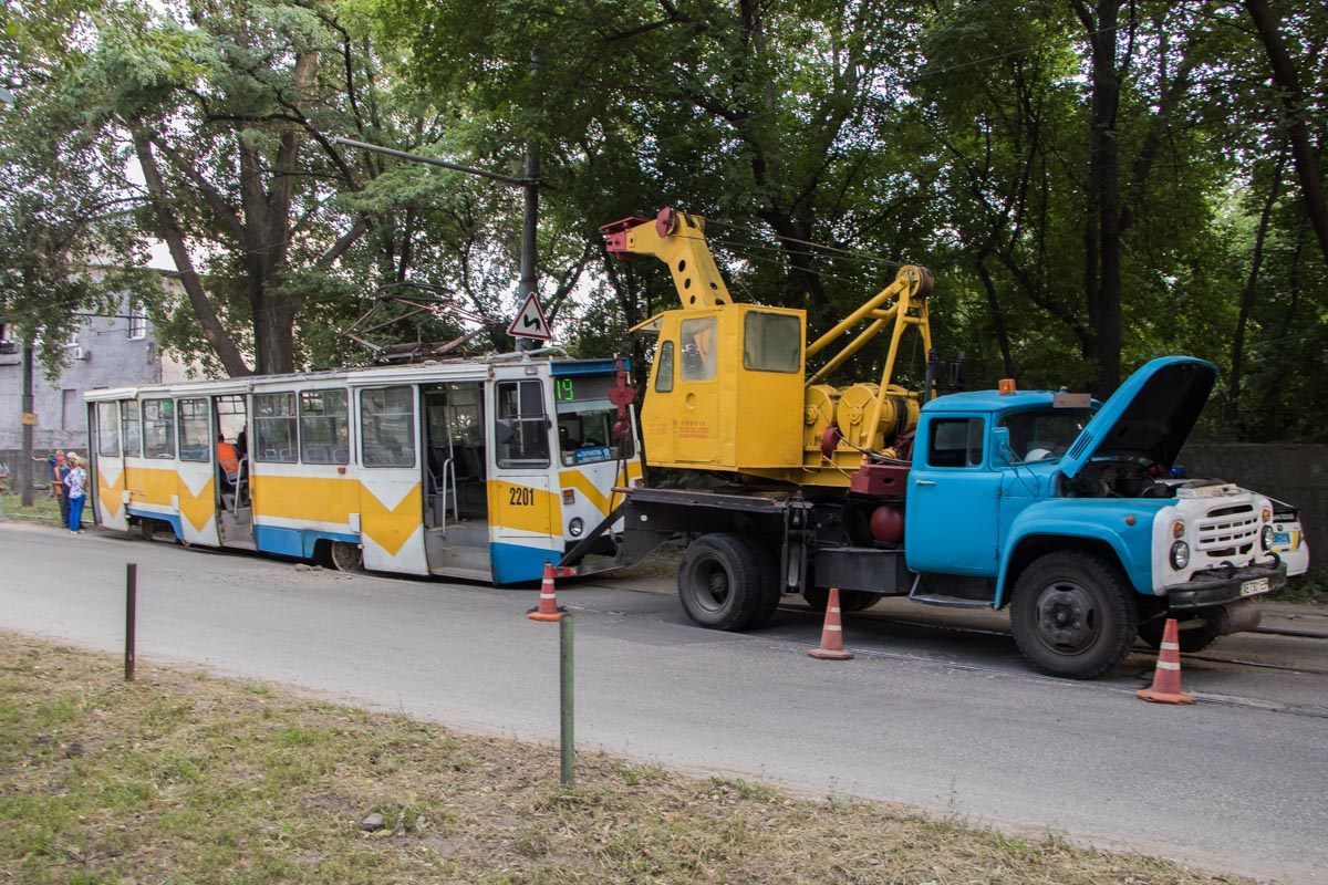 Днепр, 71-605 (КТМ-5М3) № 2201; Днепр — ДТП и аварии