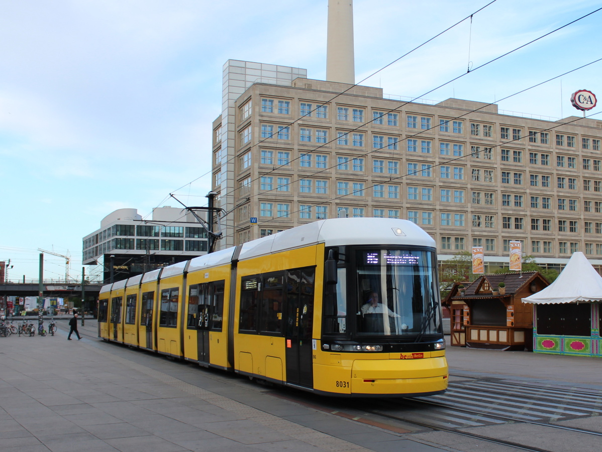 Берлин, Bombardier Flexity Berlin (GT8-08ER/F8E) № 8031
