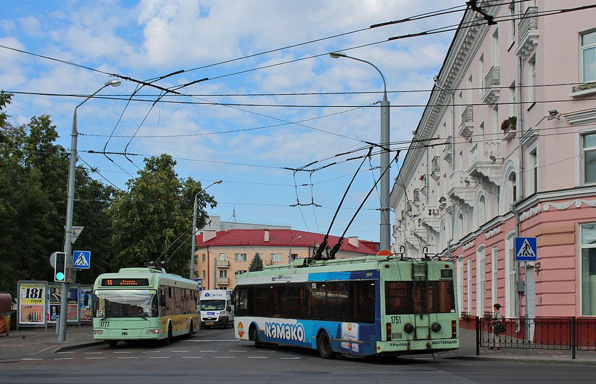 Гомель, БКМ 321 № 1777; Гомель, БКМ 32102 № 1751