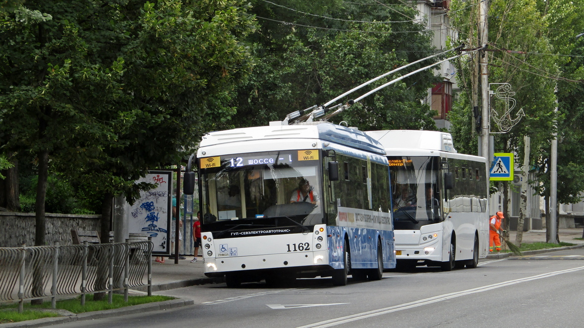 Севастополь, Тролза-5265.02 «Мегаполис» № 1162