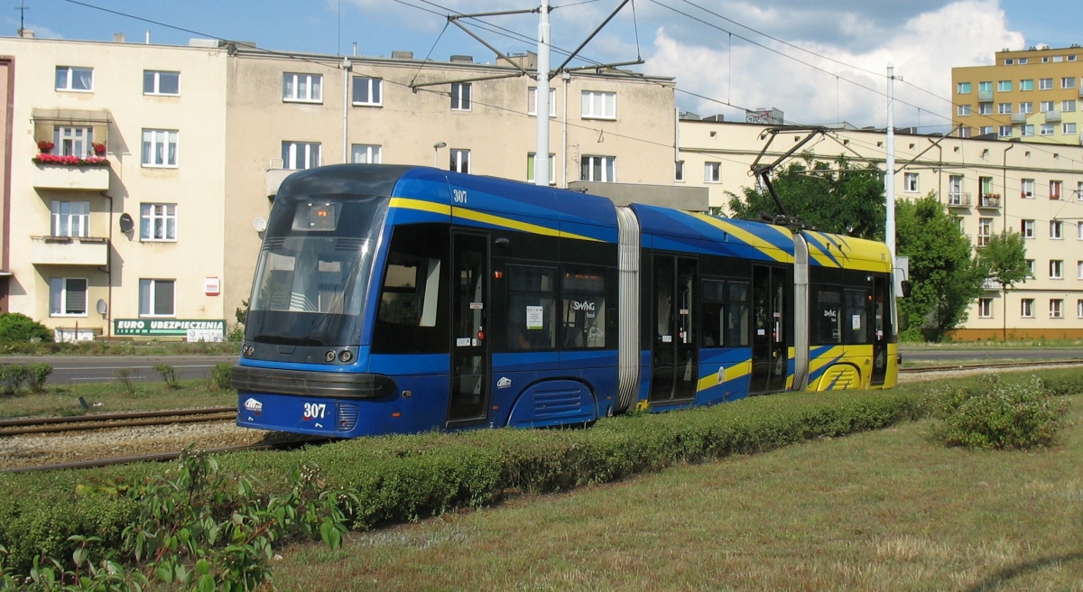 Торунь, PESA Swing 121NbT № 307