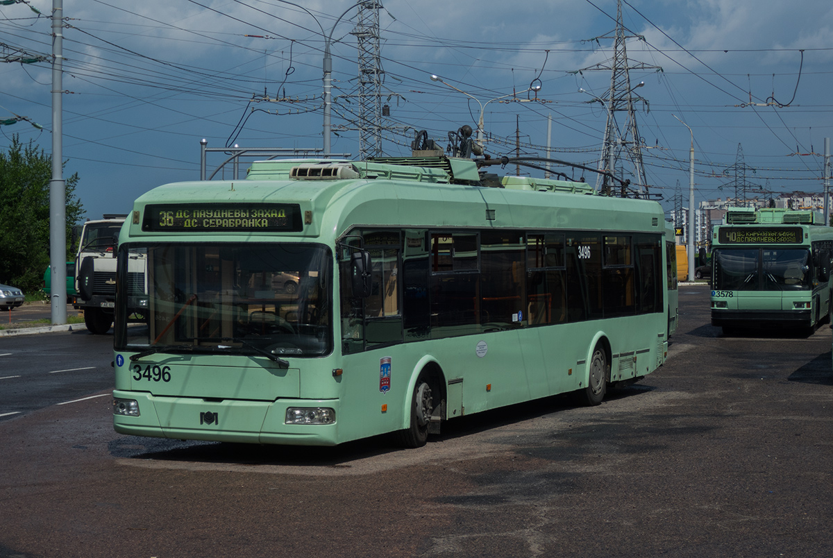 Минск, БКМ 321 № 3496