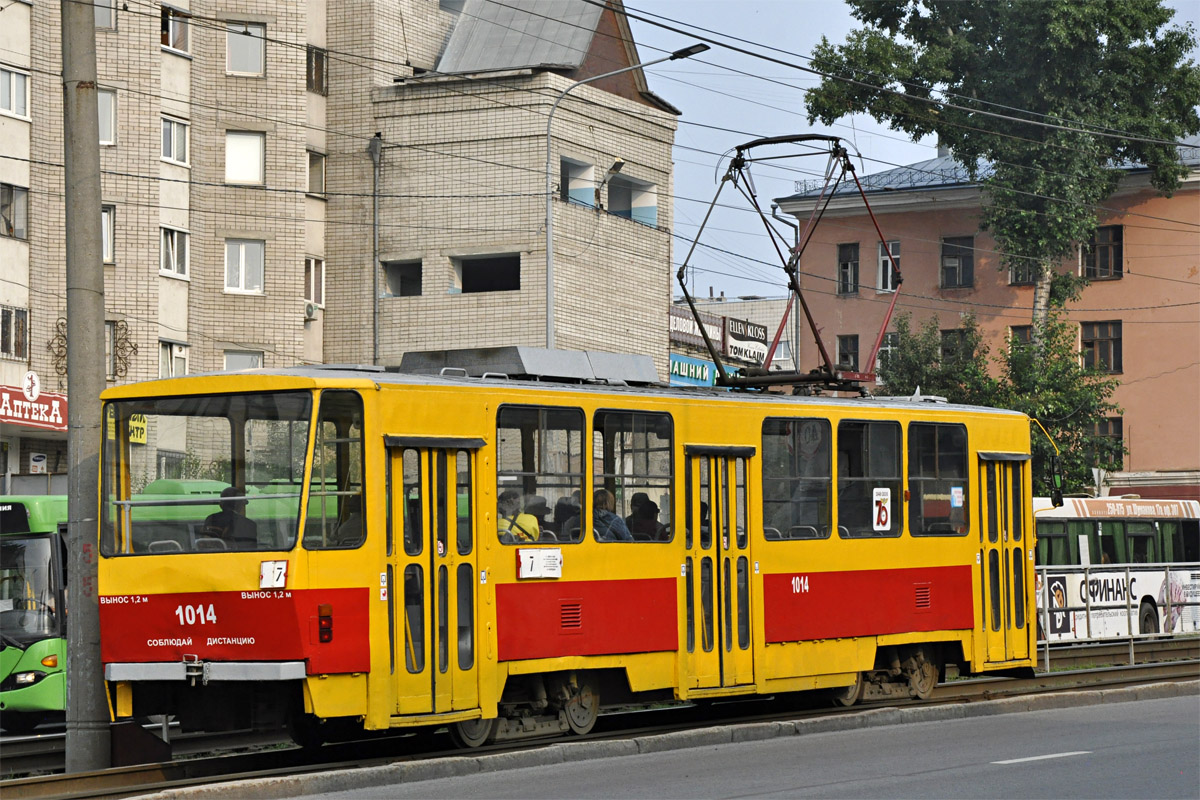 Barnaul, Tatra T6B5SU č. 1014 Barnaul, Tatra T6B5SU č. 1014