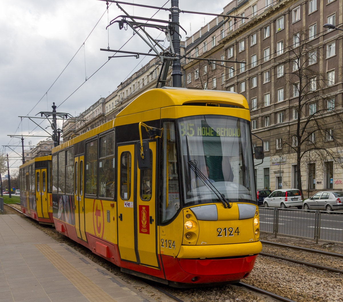 Варшава, Konstal 105N2k/2000 № 2124