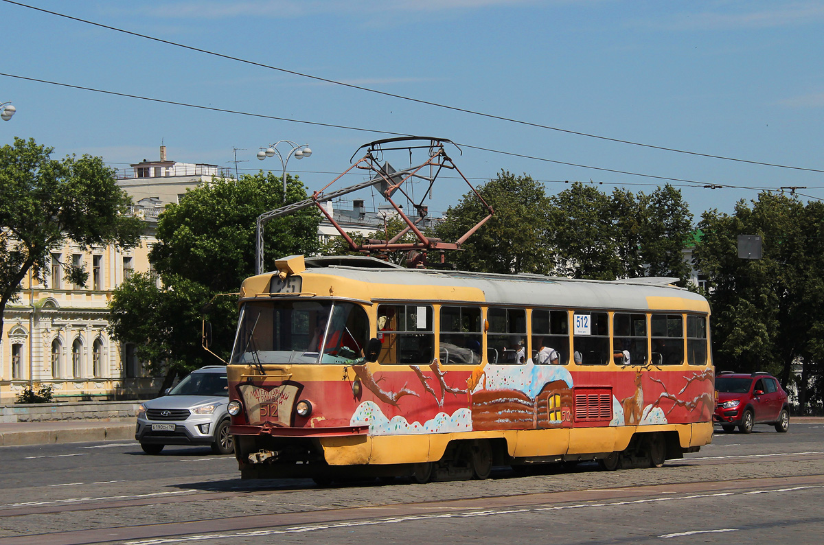 Екатеринбург, Tatra T3SU (двухдверная) № 512