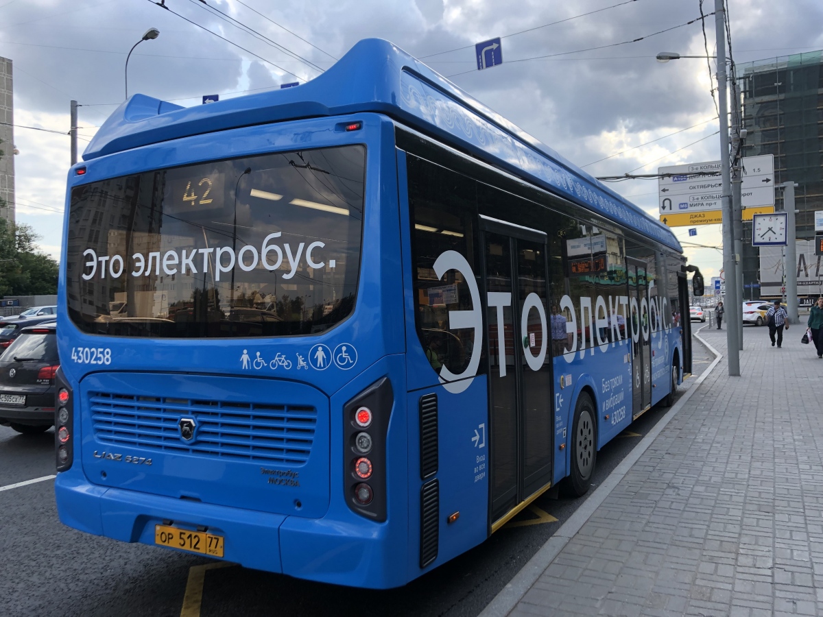 Москва, ЛиАЗ-6274 № 430258