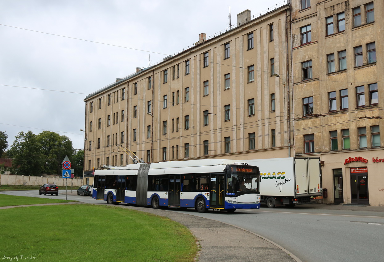 Рига, Škoda 27Tr Solaris III № 17595