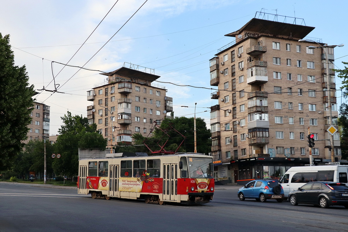 Запорожье, Tatra T6B5SU № 439