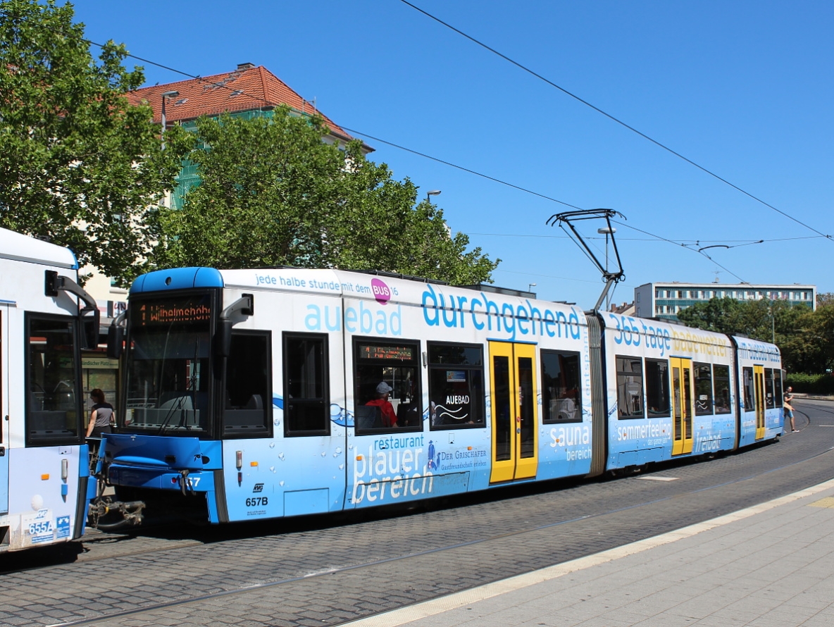 Кассель, Bombardier Flexity Classic № 657