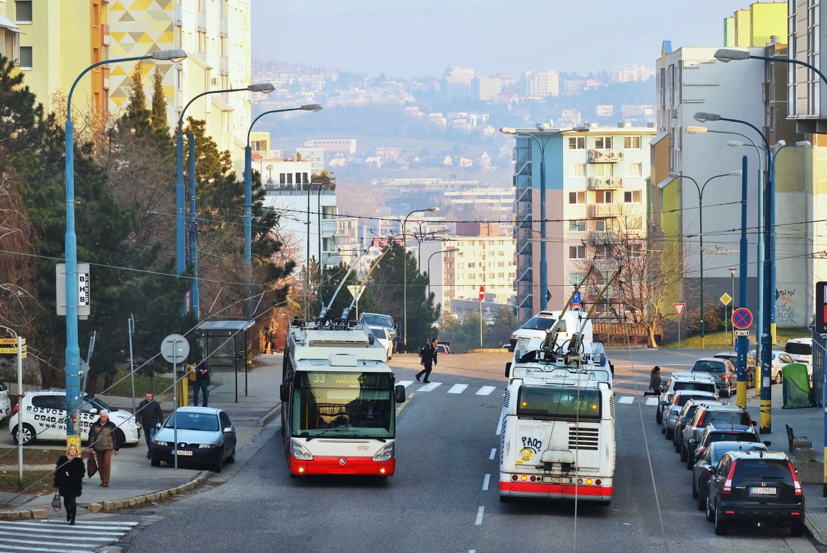 Братислава, Škoda 25Tr Irisbus Citelis № 6702; Братислава, Škoda 25Tr Irisbus Citelis № 6701