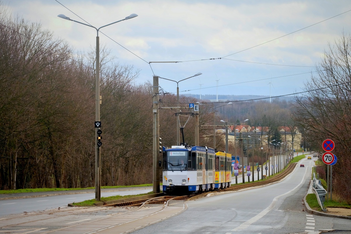 Görlitz, Tatra KT4DC # 302