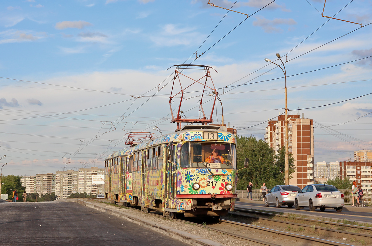 Екатеринбург, Tatra T3SU № 217