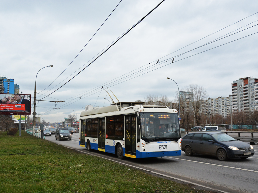 Москва, Тролза-5265.00 «Мегаполис» № 6521