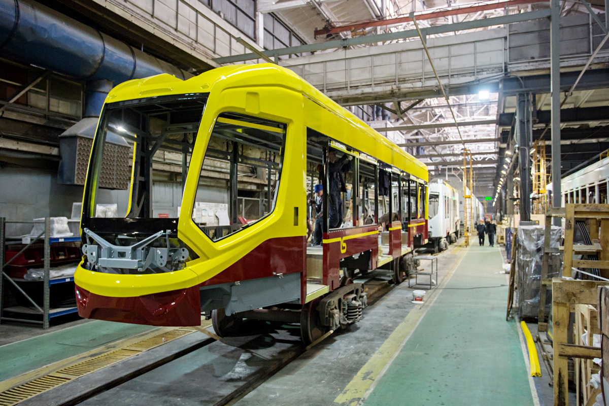 Daugpilis, 71-911 “City Star” nr. 015; Tverė — Production of trams and trolleybuses at TVZ