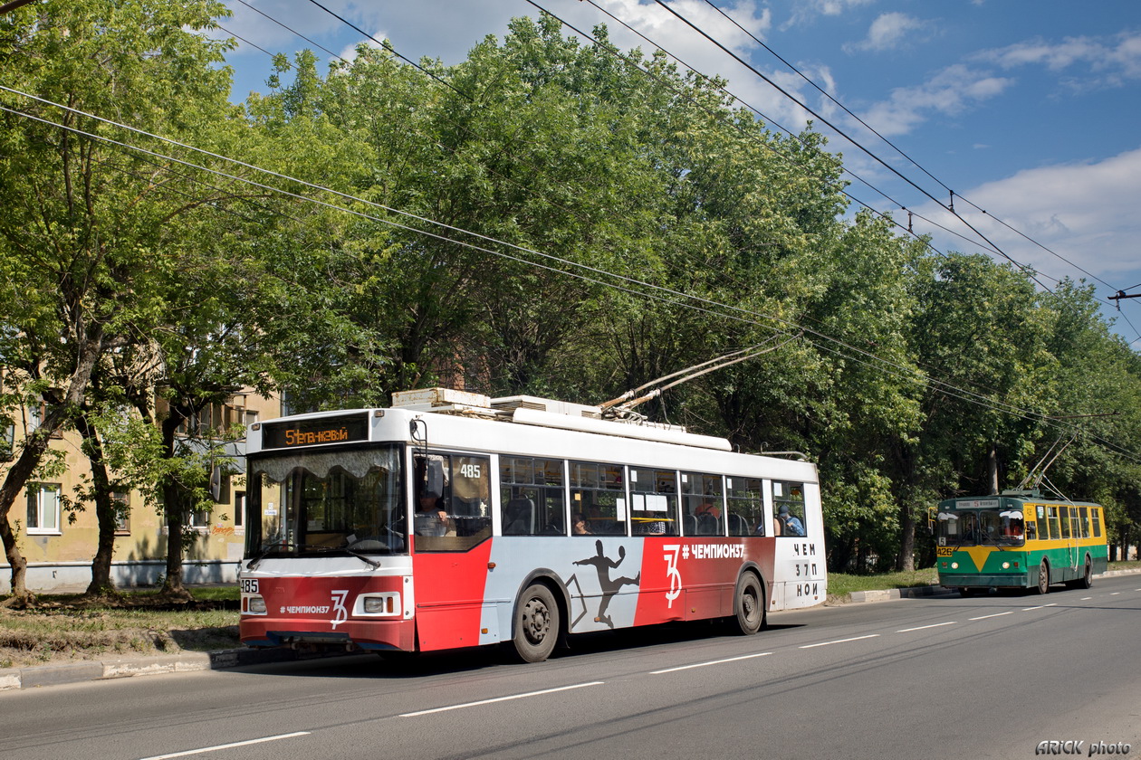 Иваново, Тролза-5275.07 «Оптима» № 485; Иваново, ЗиУ-682Г [Г00] № 426