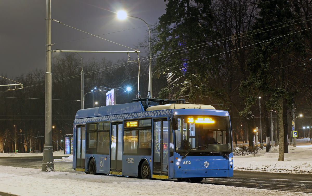 Москва, Тролза-5265.00 «Мегаполис» № 6512