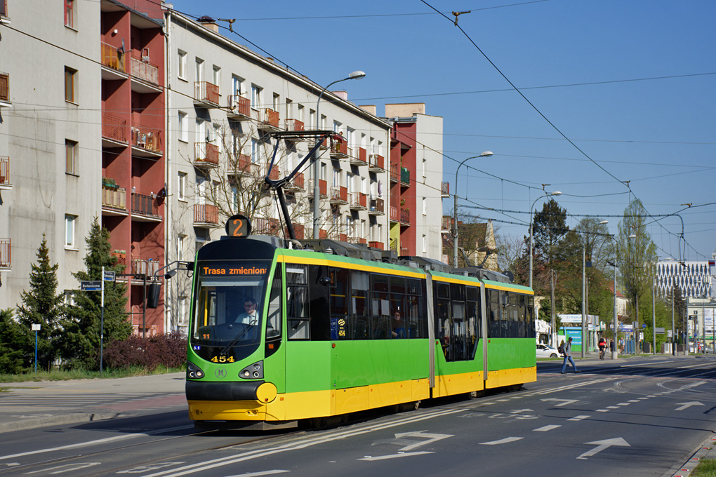 Познань, Modertrans Moderus Beta MF 20 AC № 454 Познань, Modertrans Moderus Beta MF 20 AC № 454