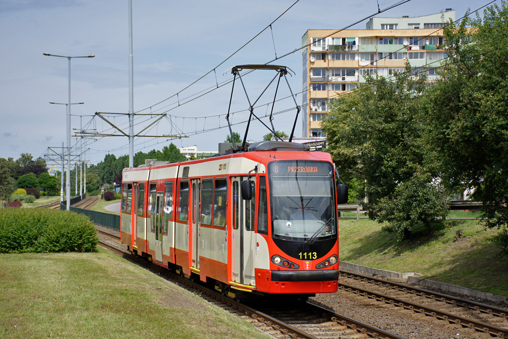 Гданьск, Duewag N8C-MF 01 № 1113