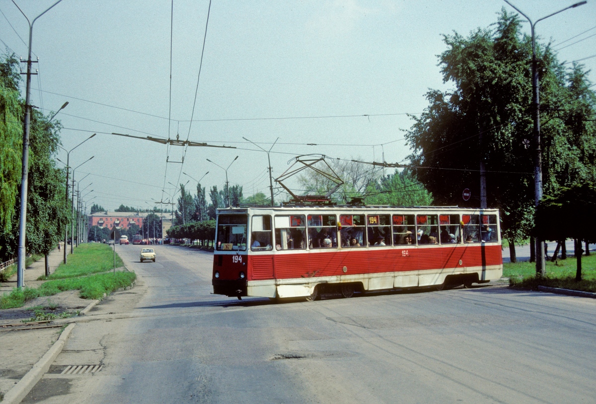 Макеевка, 71-605 (КТМ-5М3) № 194; Макеевка — Фотографии Дэвида Пирсона — 11-14.08.1993