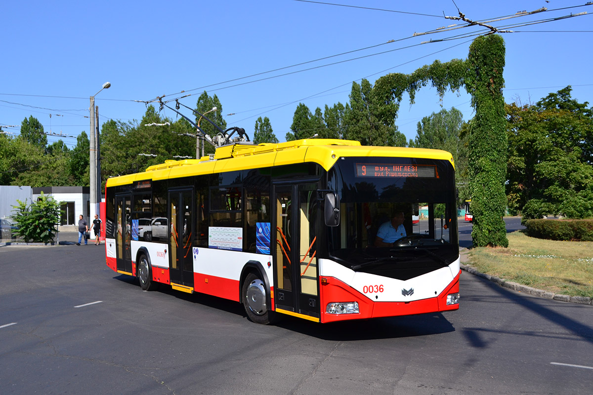 Одесса, БКМ 321 № 0036