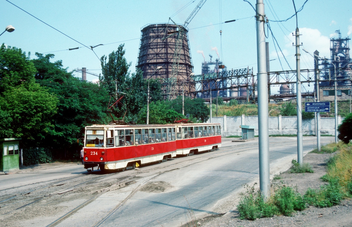 Макеевка, 71-605А № 234; Макеевка — Фотографии Дэвида Пирсона — 11-14.08.1993