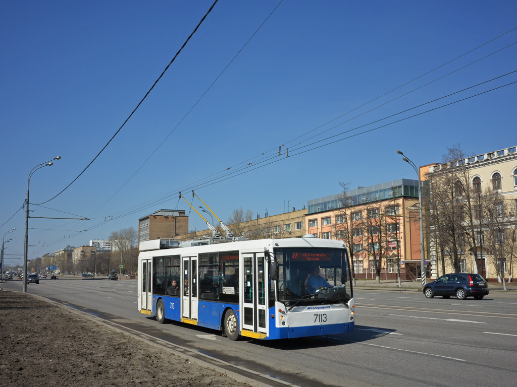 Москва, Тролза-5265.00 «Мегаполис» № 7113