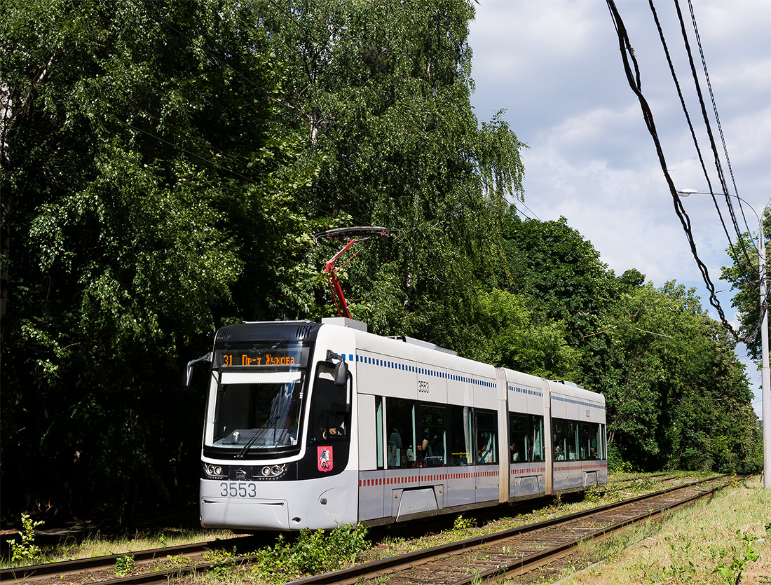 Москва, 71-414 (Pesa Fokstrot) № 3553