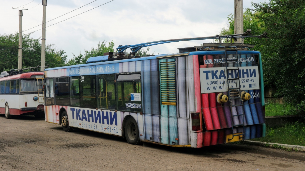 Черновцы, ЛАЗ E183D1 № 344