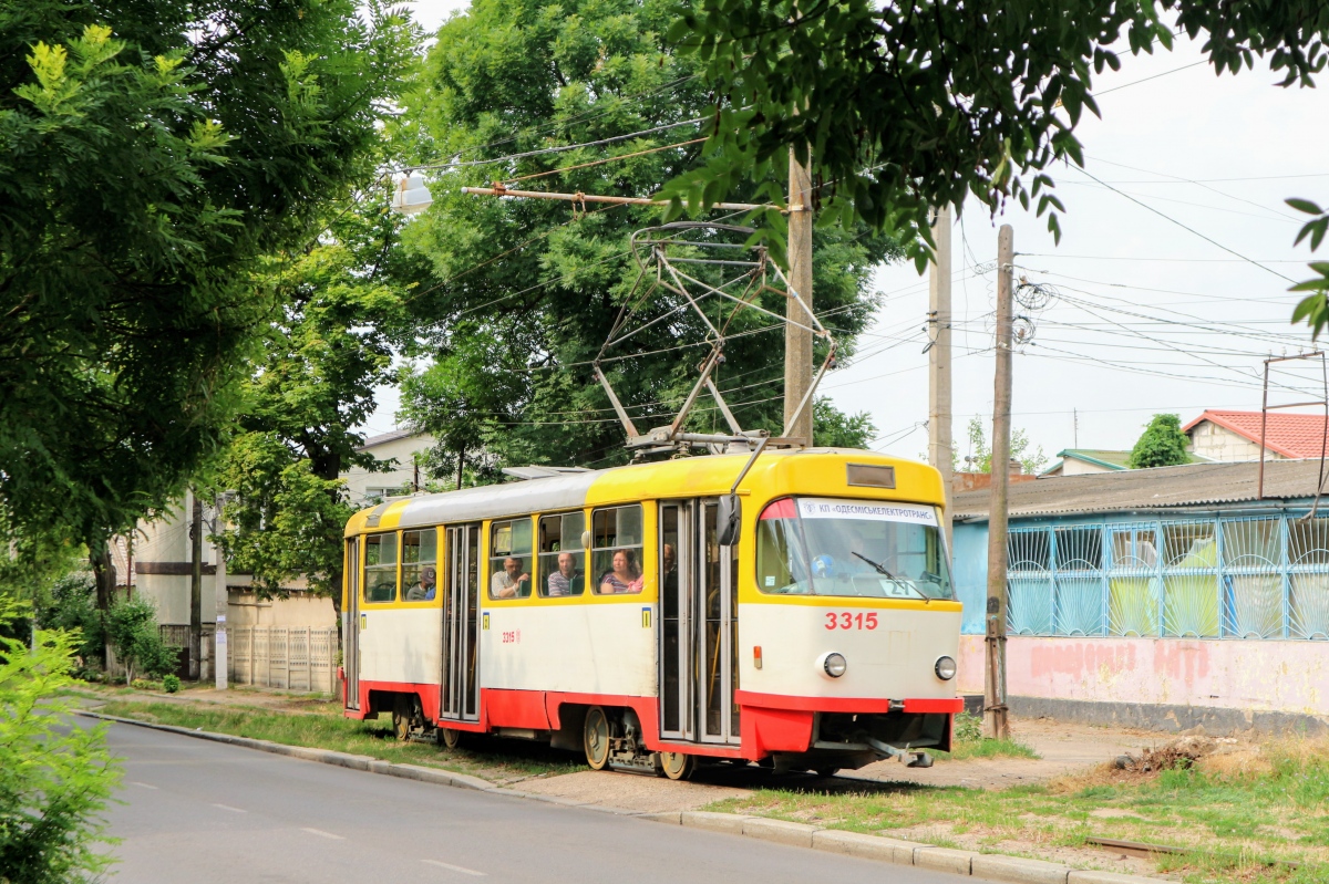 Одесса, Tatra T3R.P № 3315
