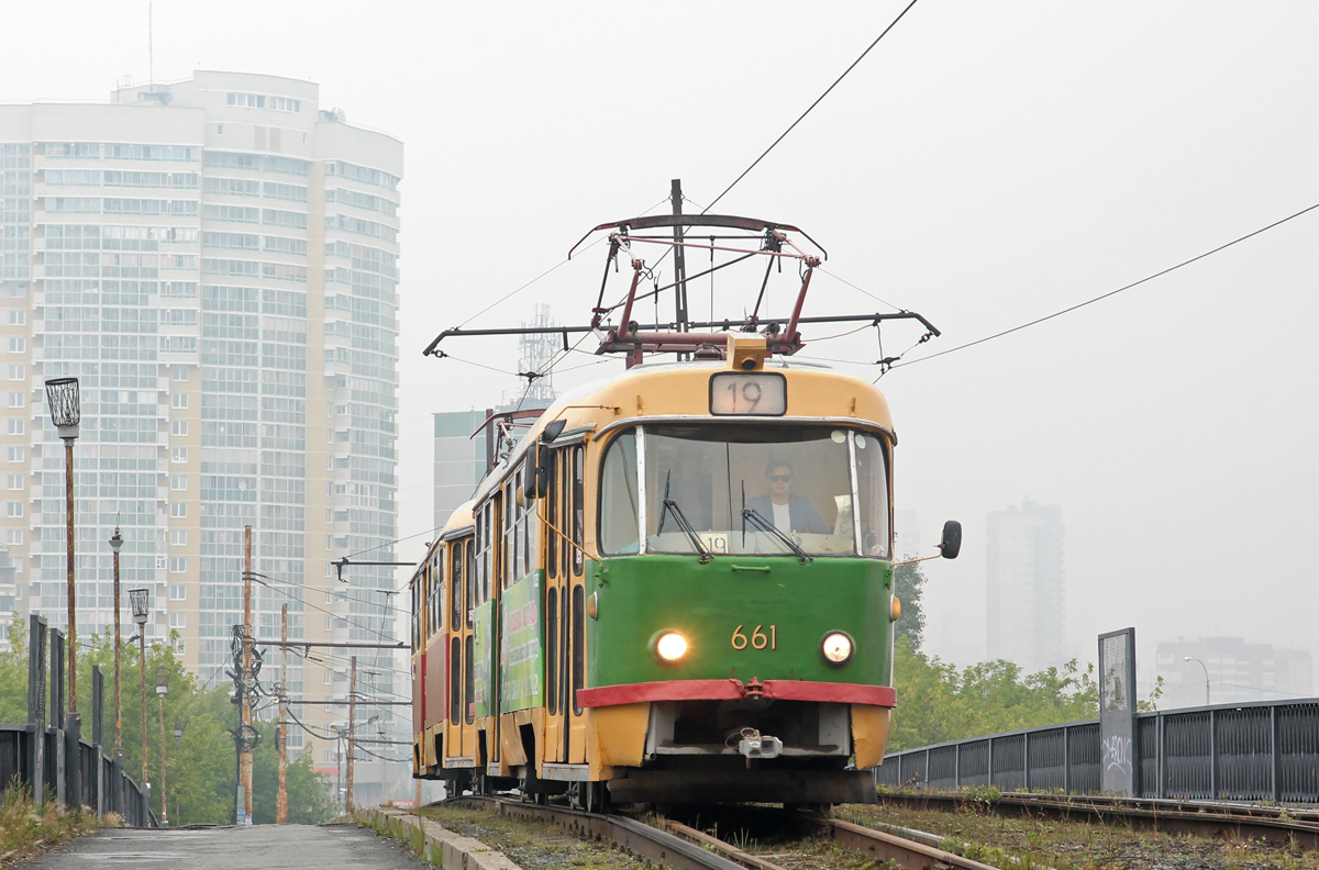 Екатеринбург, Tatra T3SU № 661