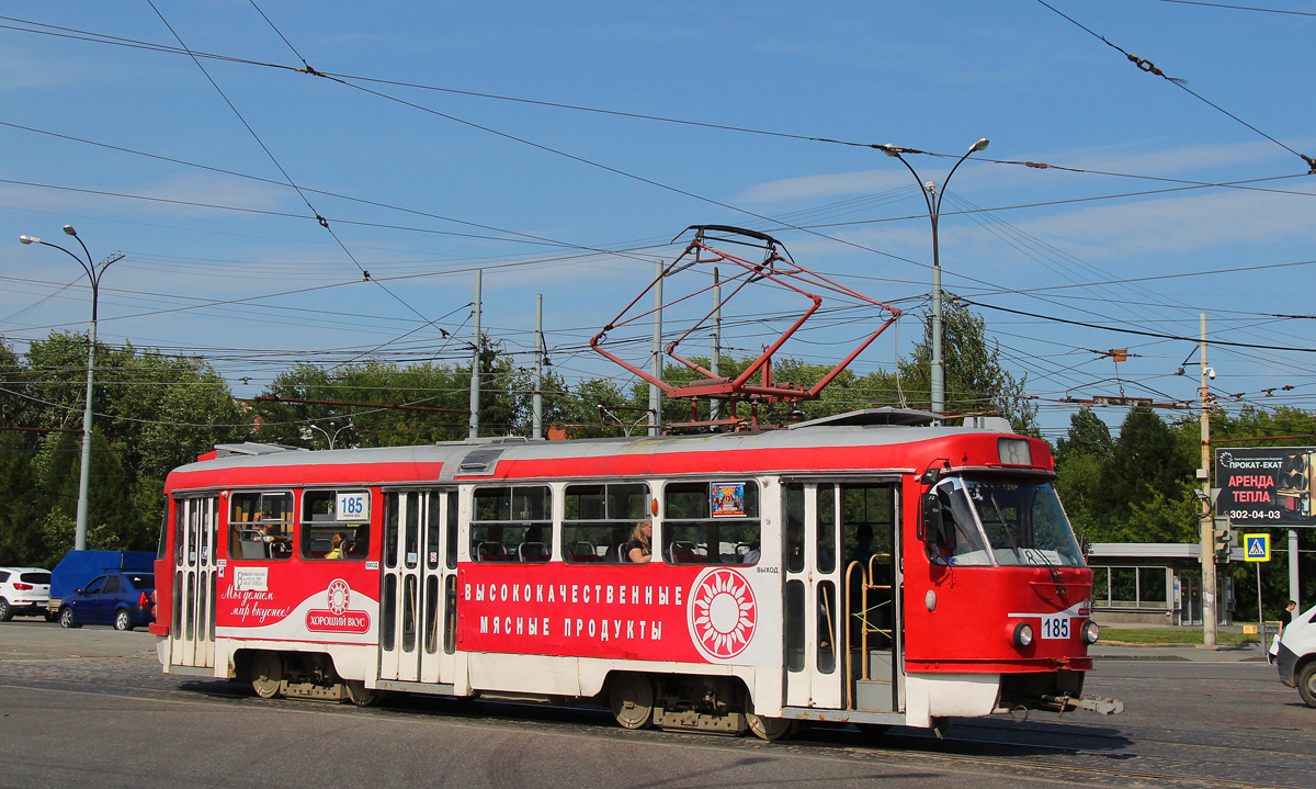 Екатеринбург, Tatra T3SU № 185