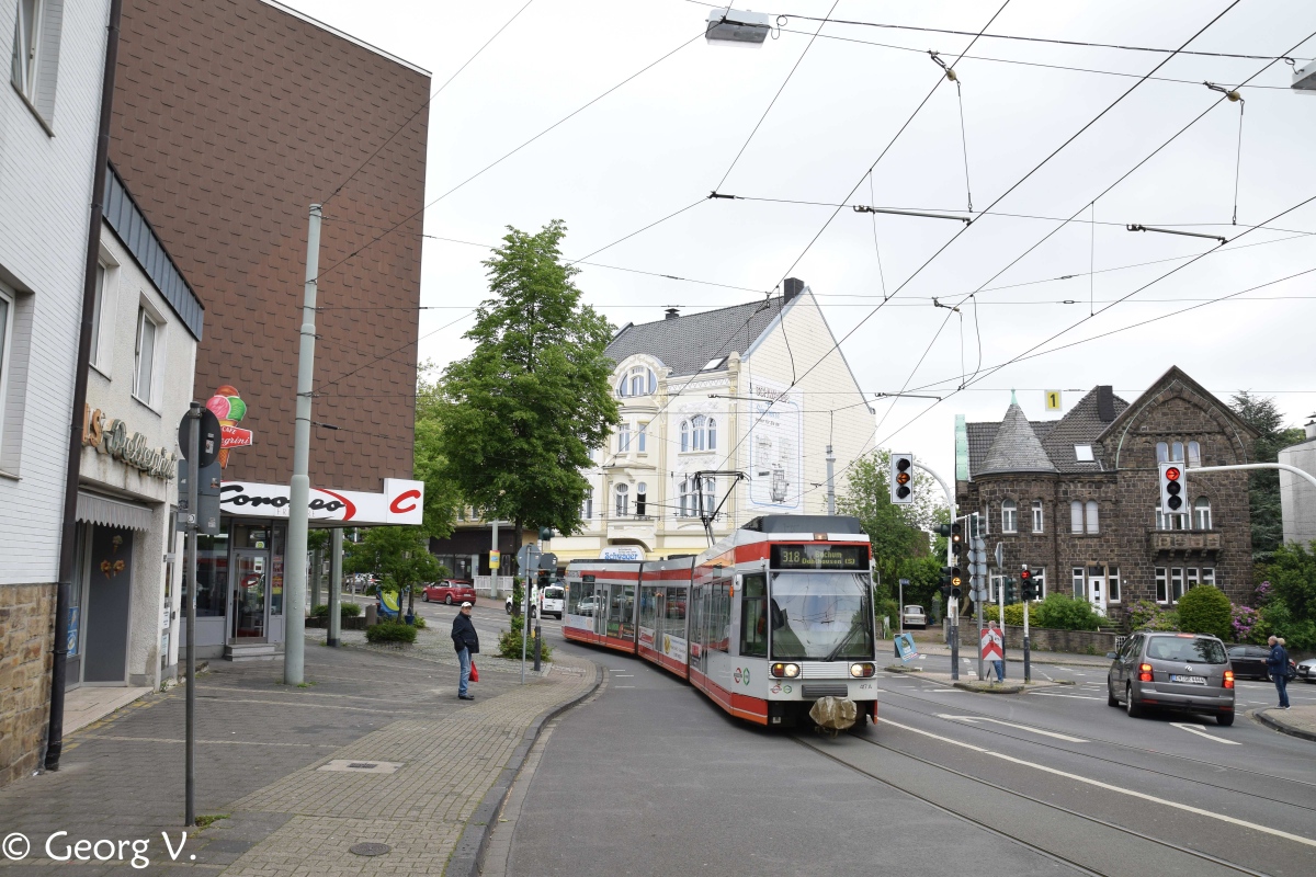 Бохум – Гельзенкирхен, Duewag MGT6D № 417