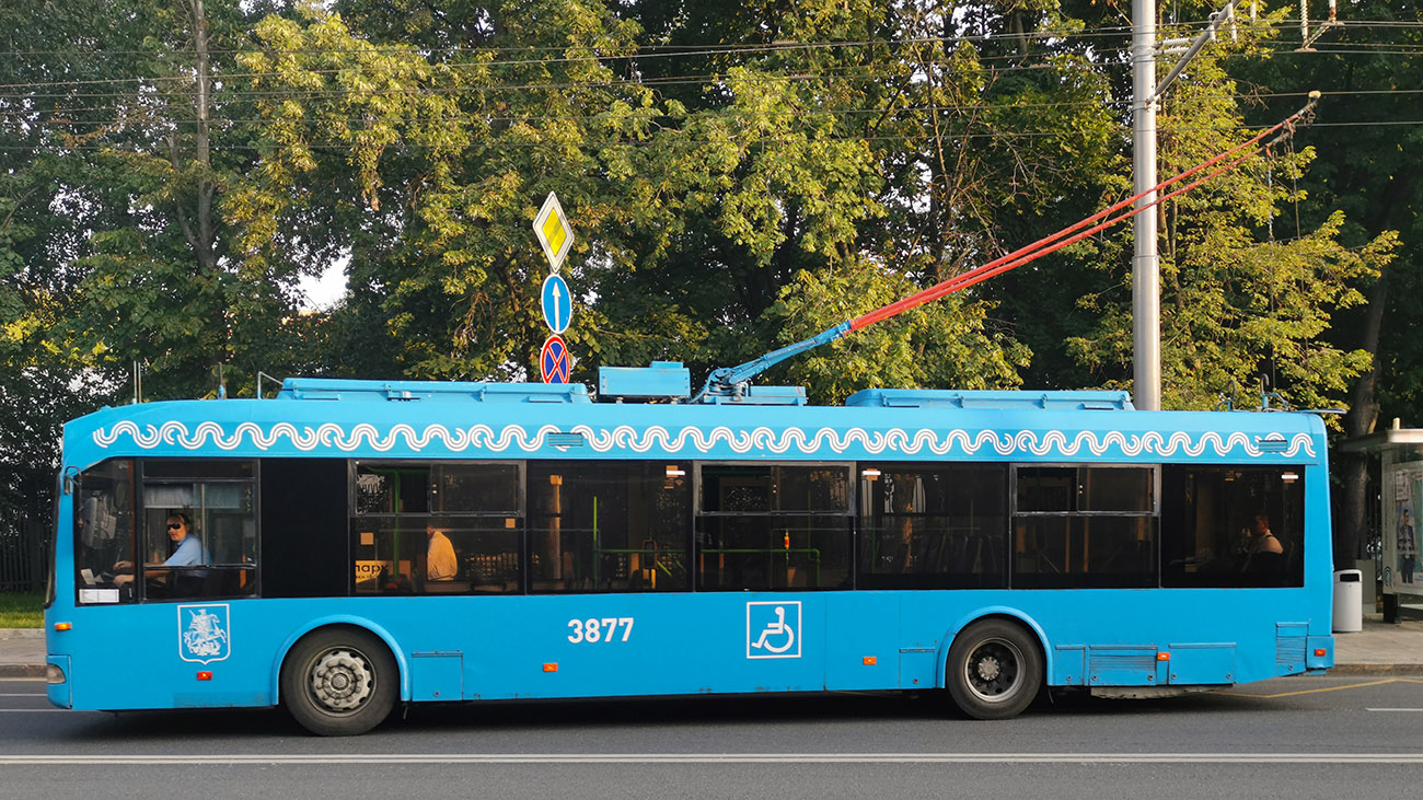 Москва, СВАРЗ-6235.01 (БКМ 32100М) № 3877