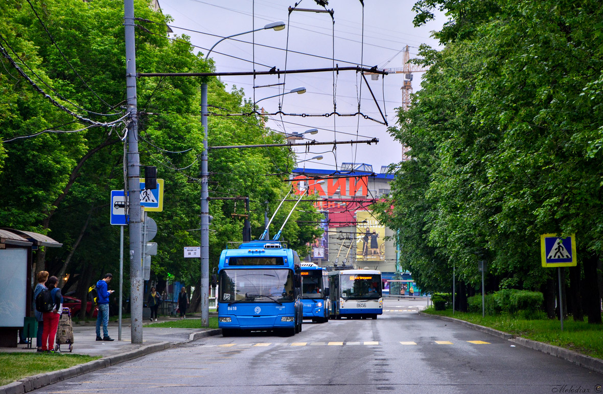 Москва, СВАРЗ-6237 № 8618