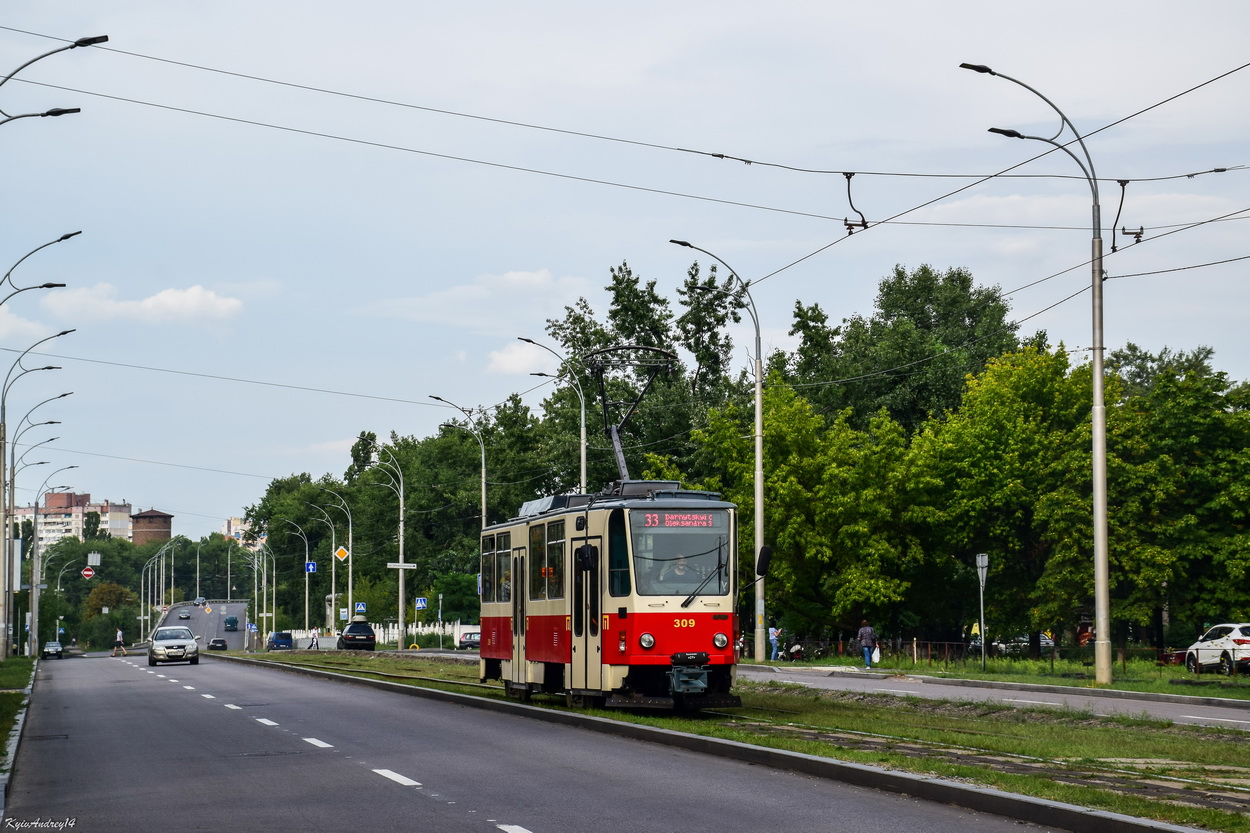 Kijów, Tatra T6A5 Nr 309