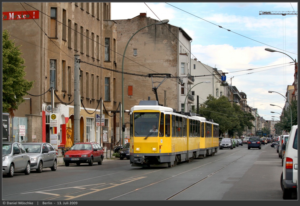 Берлин, Tatra KT4DM № 6130