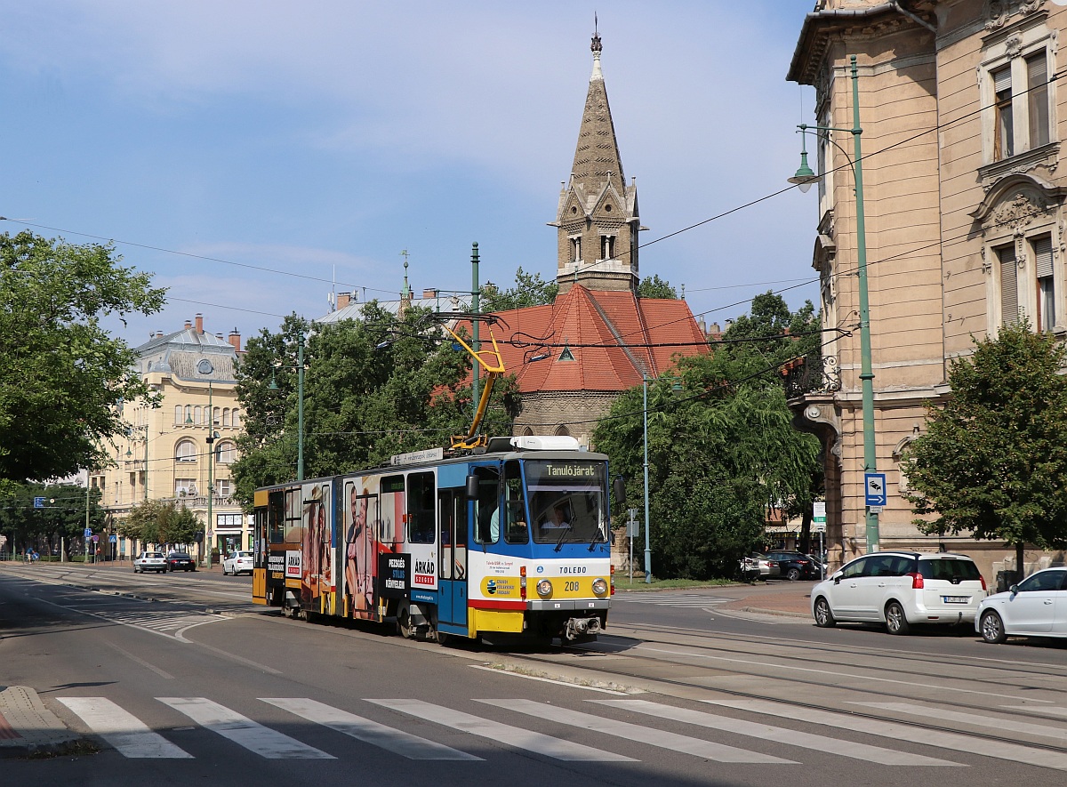 Сегед, Tatra KT4DMC № 208