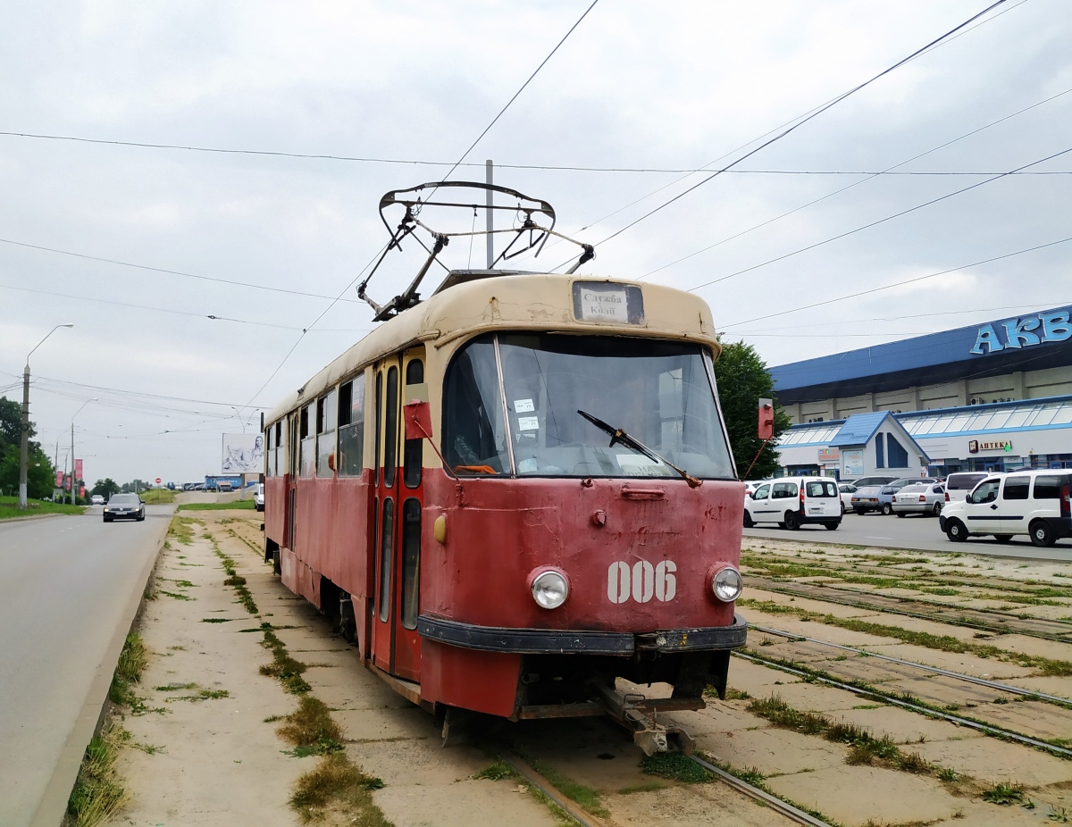 Львов, Tatra T4SU № 006