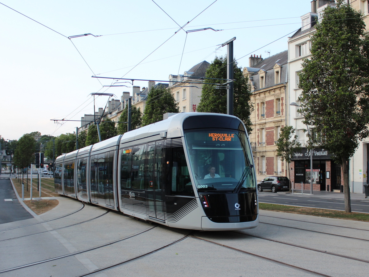 Caen, Alstom Citadis 305 Nr. 1003