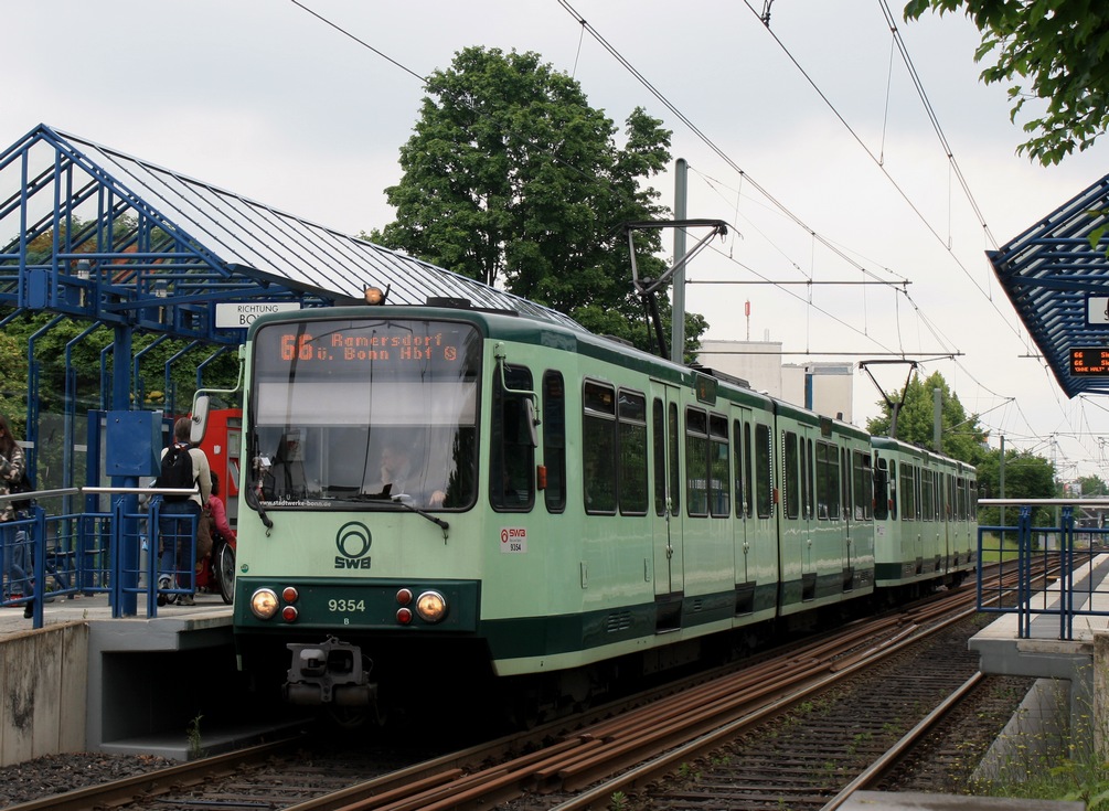 Bonn, Duewag B100C Nr. 9354