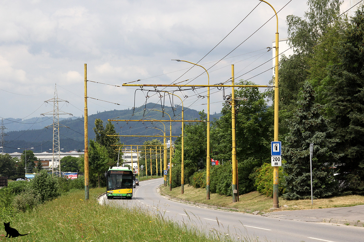 Жилина — Троллейбусные линии и инфраструктура