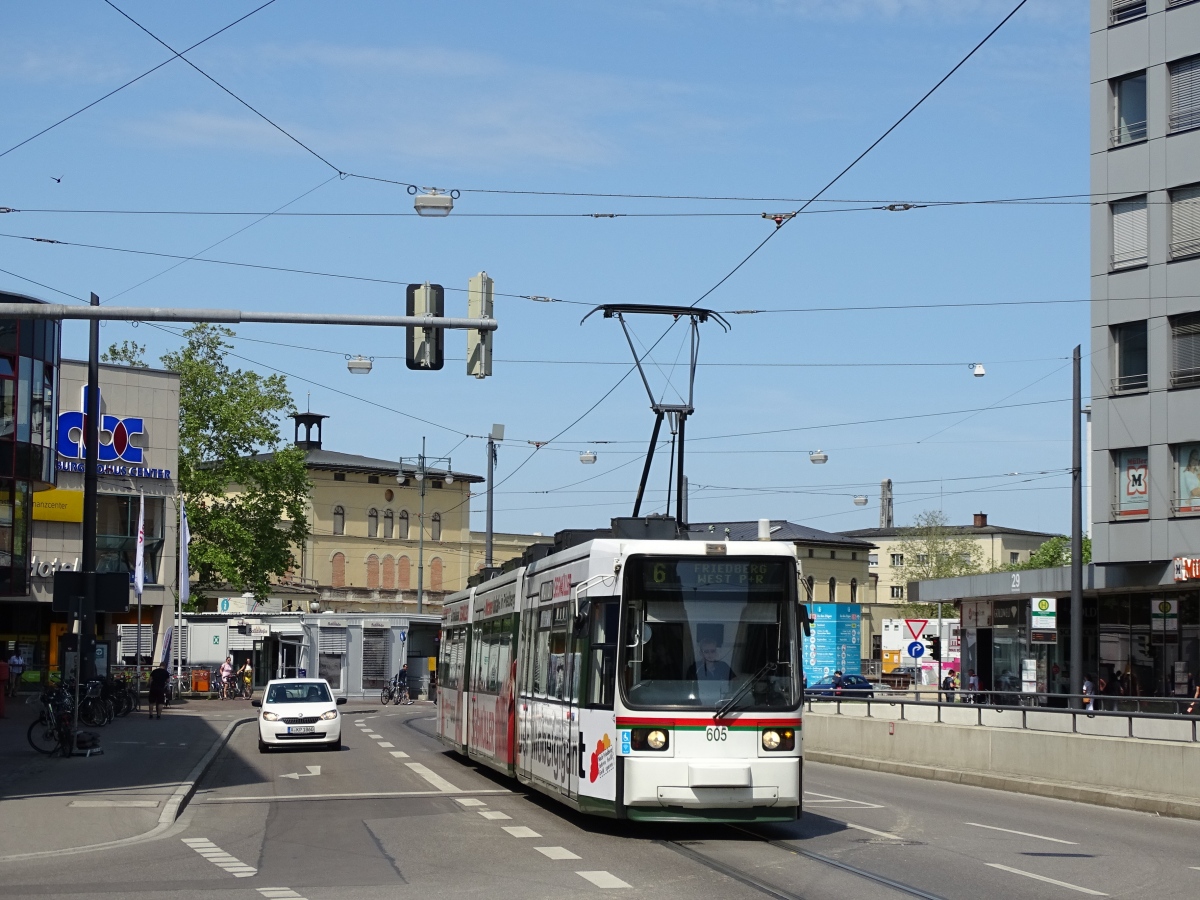 Аугсбург, Adtranz GT6M № 605