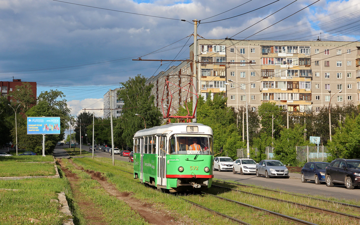 Єкатеринбург, Tatra T3SU № 592